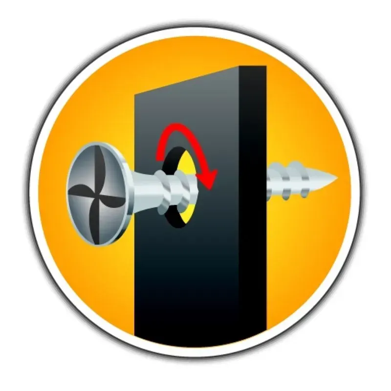 Mottez B504S - Sachet de visserie indévissable sans scellement