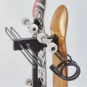 Mottez M059S - Range 4 skateboards sur pied avec antivol