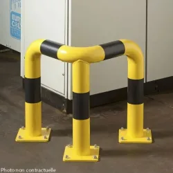 Etrier de protection d'angle D.76 mm