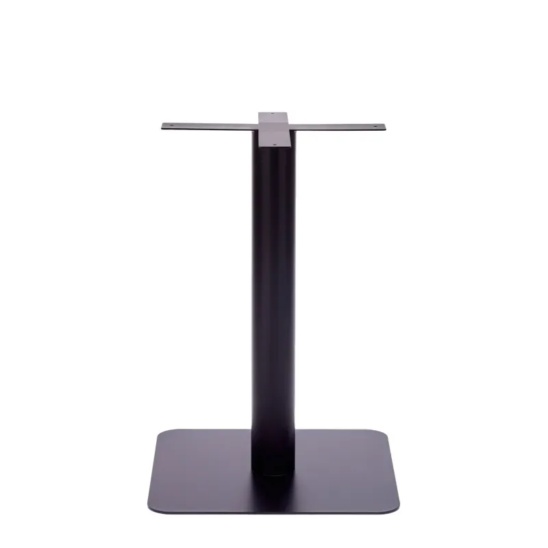 Pied central carré, rond ou en croix pour table