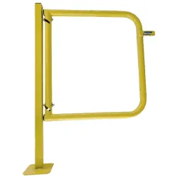 Portillon de protection entrepôt avec poteau