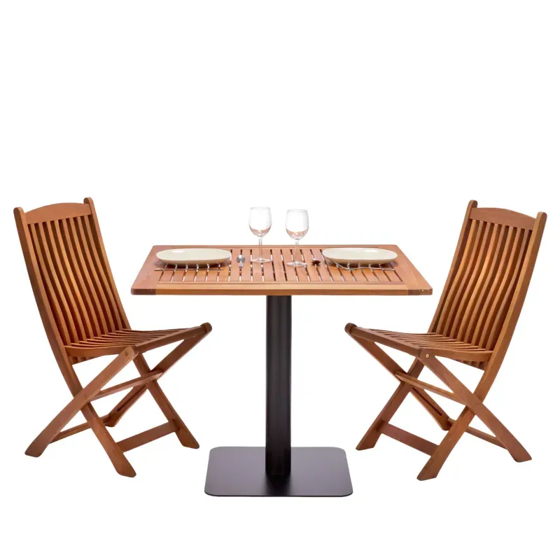 Pied central carré, rond ou en croix pour table