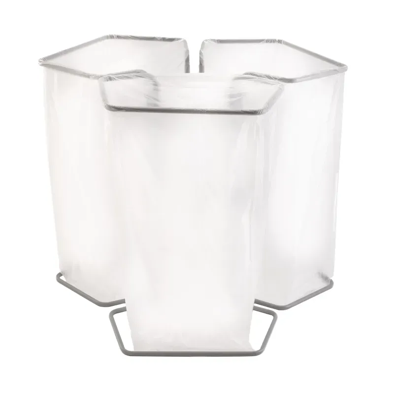 Porte sacs de poubelle - triple bacs de 240 L ou 400 L