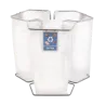 Porte sacs de poubelle - triple bacs de 240 L ou 400 L