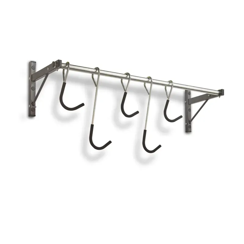 Suspension avec crochets coulissants pour 5 vélos