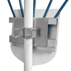 Kit de fixation écusson porte-drapeau