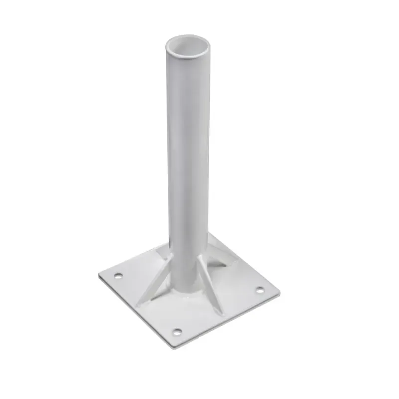 Support de fixation pour mât de pavillon d.60 mm sur terrasse