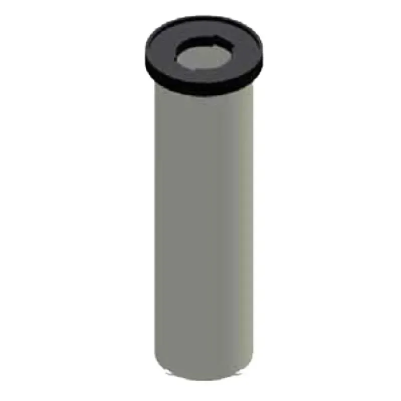 Fourreau à fixer dans le béton pour mât de pavillon