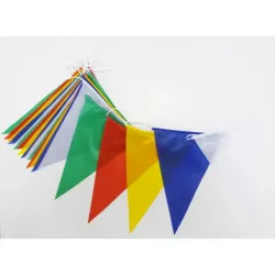 Guirlande multicolore en plastique