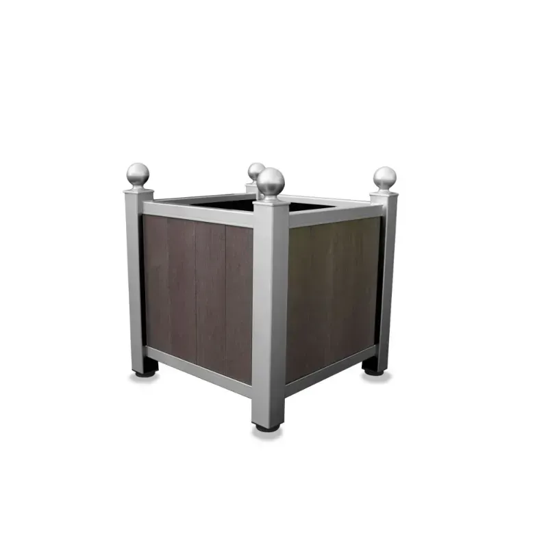 Jardinière de ville Garnier - Tête boule