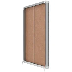 Vitrine murale d'intérieur avec porte coulissante - Nobo premium