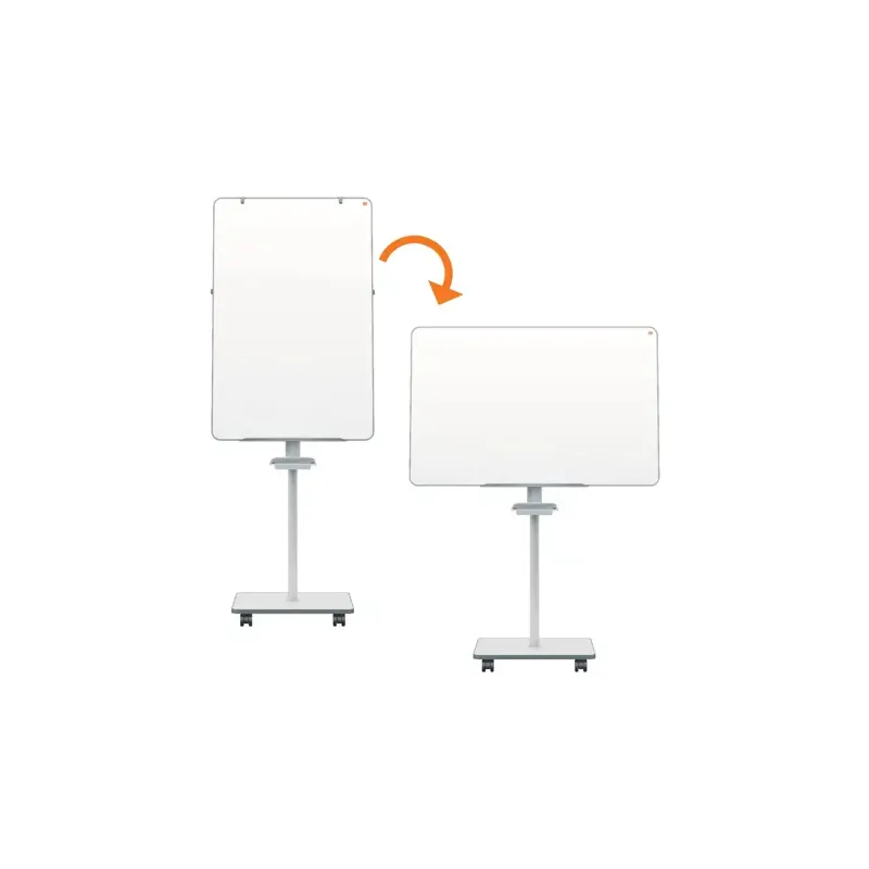 Chevalet mobile blanc magnétique