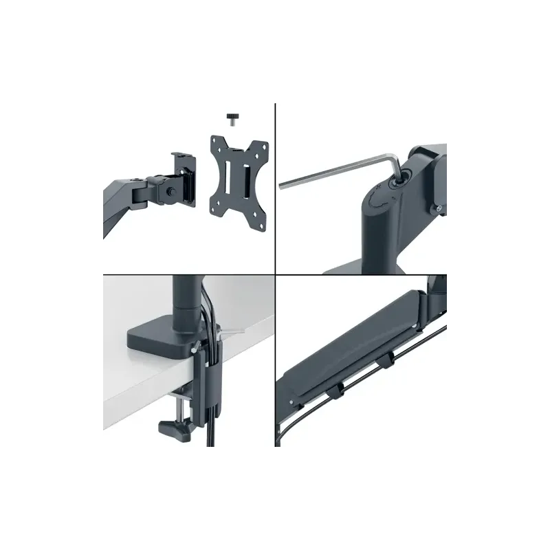 Bras ergonomique pour écran