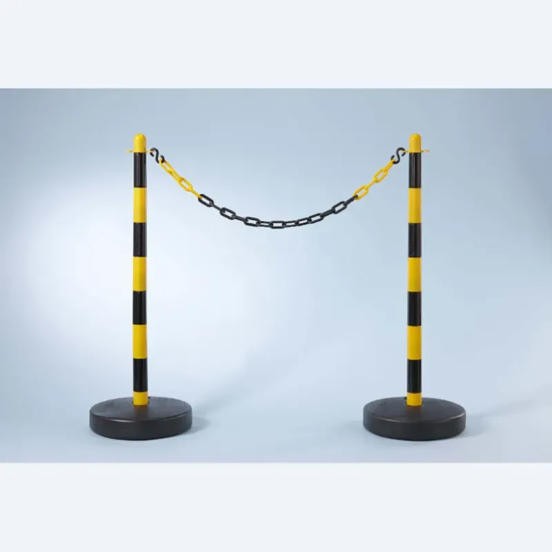 Potelet plastique sur coupelle ronde à lester