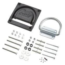 Sabot d'ancrage pour deux roues  avec anneau antivol