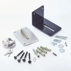 Kit antivol pour porte de garage à ouverture verticale