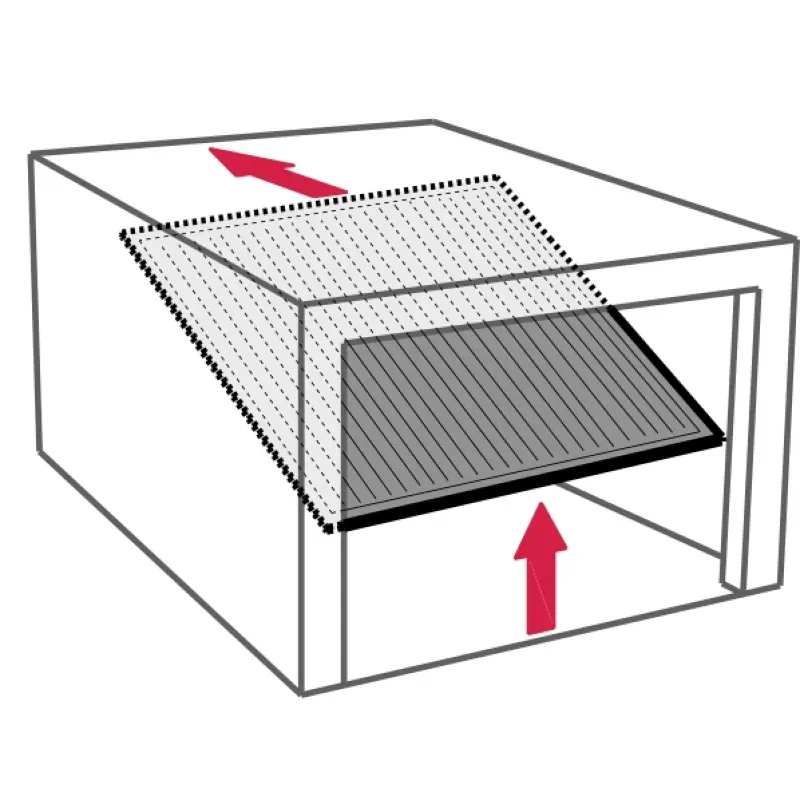 Kit antivol pour porte de garage à ouverture verticale