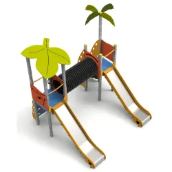 Structure de jeux La Double Tour Tropicale