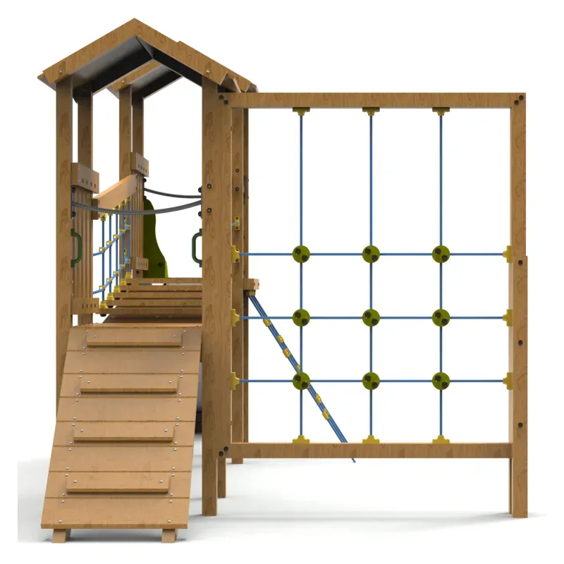 Aire de jeux bois Selaya