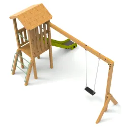 Aire de jeux bois Ruiloba
