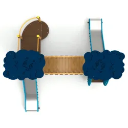 Aire de jeux bois Saja