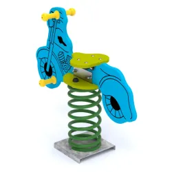 Jeu sur ressort La Moto - 1 enfant