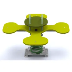 Jeu sur ressort Trefle - 4 enfants