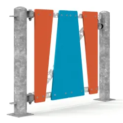 Barrière enfants pour aire de jeux