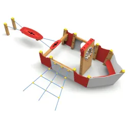 Structure de jeux Bateau Santona PM674 Manufacturas Deportivas