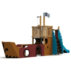 Structure de jeux Le Navire Pirate