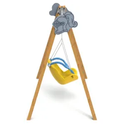 Balançoire bois 1 siège inclusif PM738/H/S/C Manufacturas Deportivas
