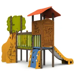 Structure de jeux Le Petit Chaperon Rouge