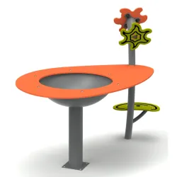 Table de jeux inclusive Eidos avec caleidoscope