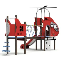 Structure de jeux PM871TM L'Hélicoptère Manufacturas Deportivas