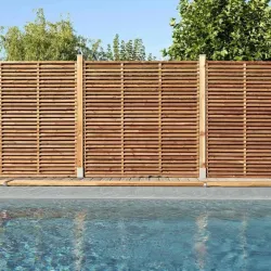 Poteau bois raboté en Pin 14.5 x 14.5 cm - Dune