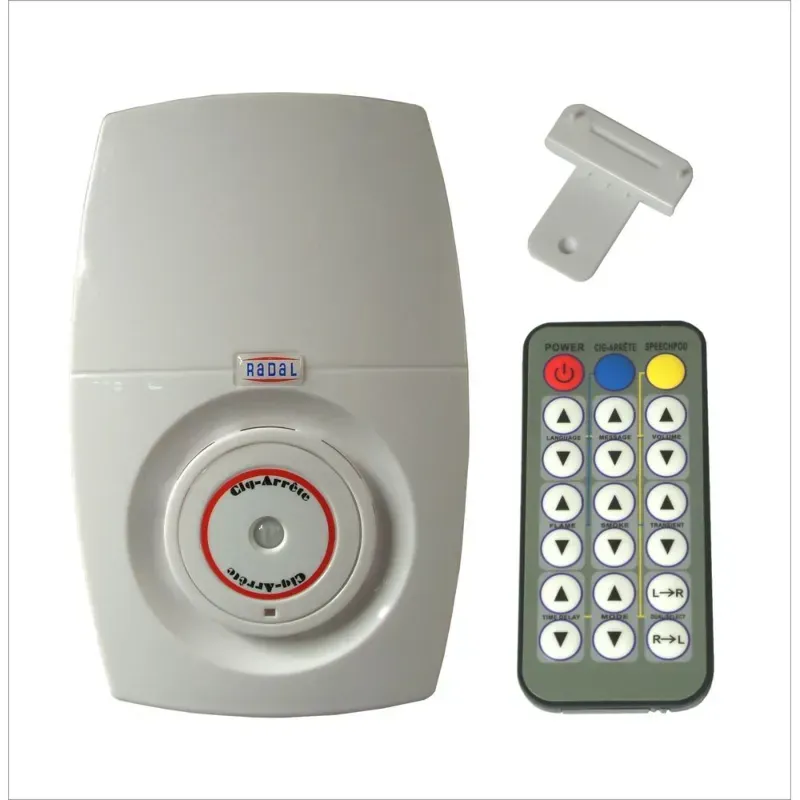 Détecteur de fumée et de mouvements Cig-Arrête - CSA-GSV