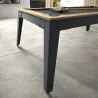 Billard Steel Chêne sablé / Gris - René Pierre