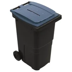 Bac poubelle papiers confidentiels 240L 2 roues - Sulo