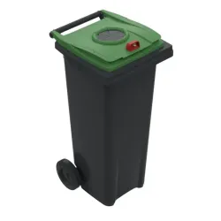 Bac poubelle verre 140L 2 roues - Sulo