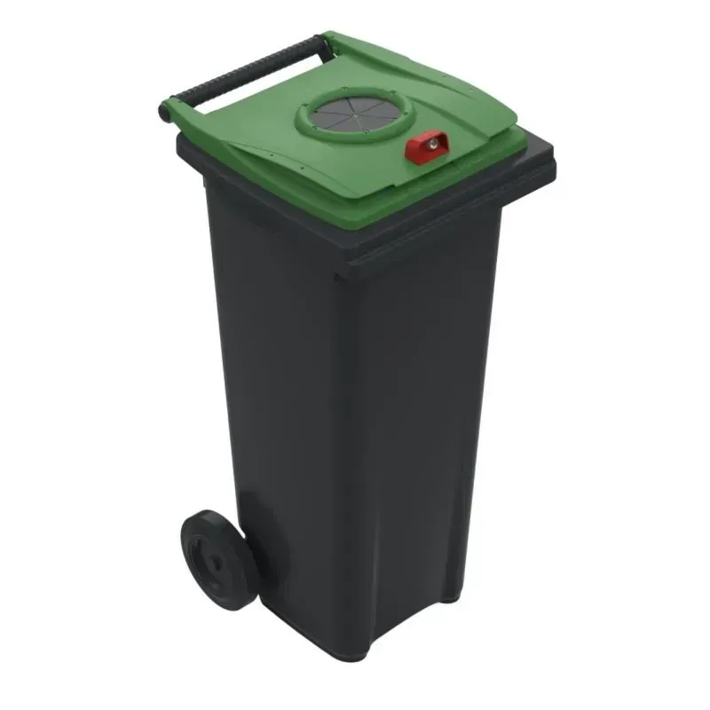 Bac poubelle verre 140L 2 roues - Sulo