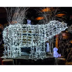 Animaux de Noël décoration extérieure