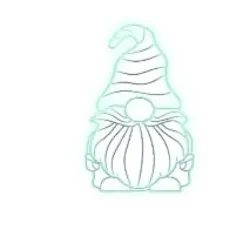 Motif lumineux de Noël pour poteau ou à poser