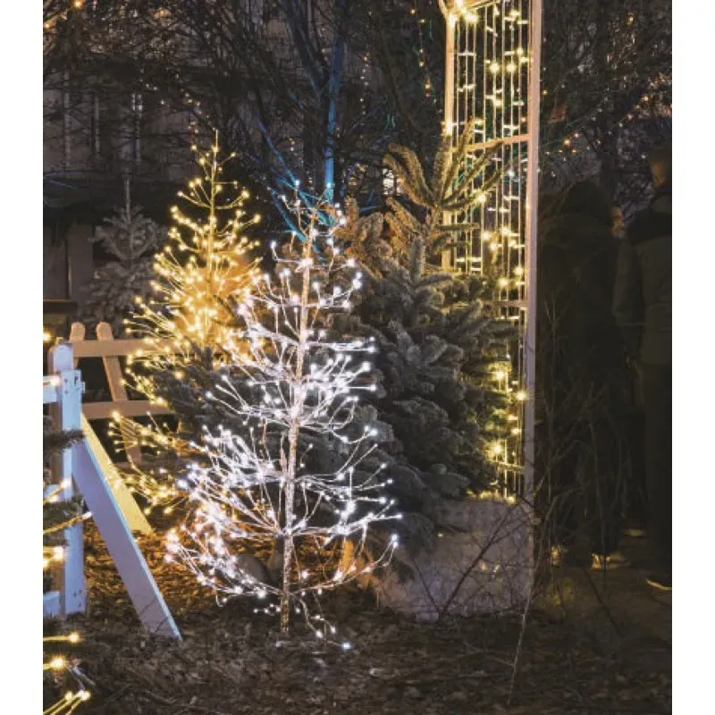 Motif lumineux de Noël pour poteau ou à poser