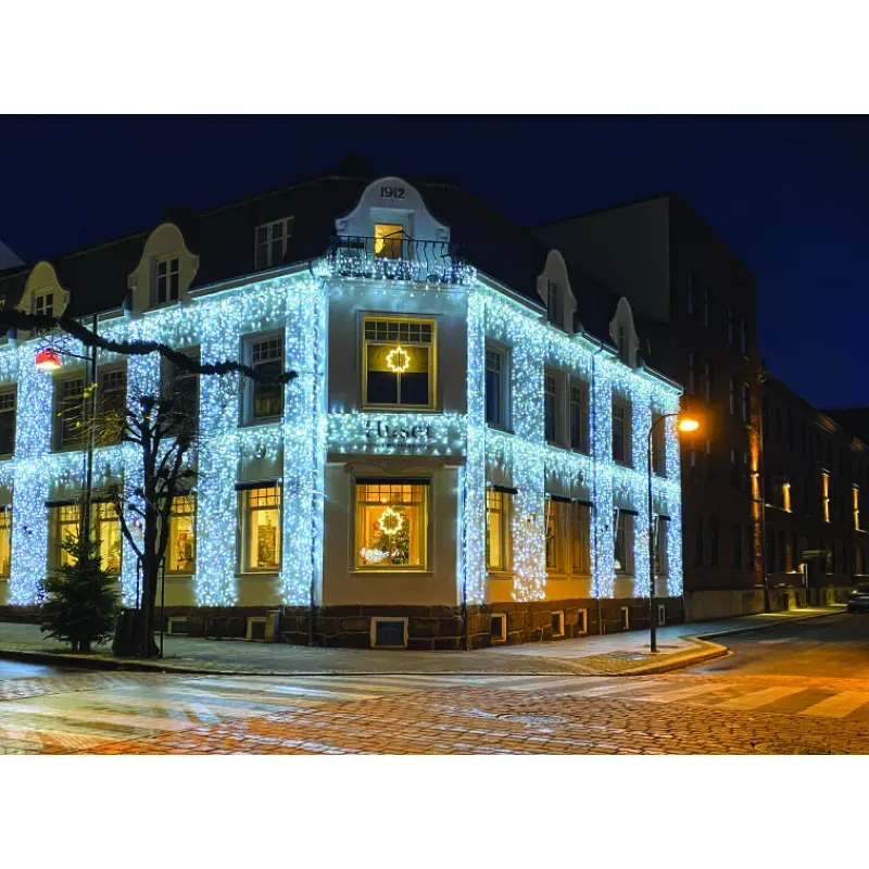Décoration lumineuse tombantes Noël
