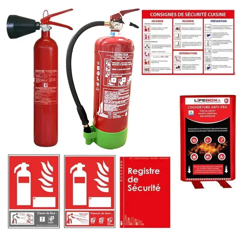 Pack sécurité incendie restaurant