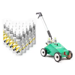 Traceur de lignes Striper 1 + 12 bombes de peinture