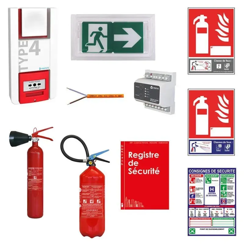 Pack sécurité incendie ERP