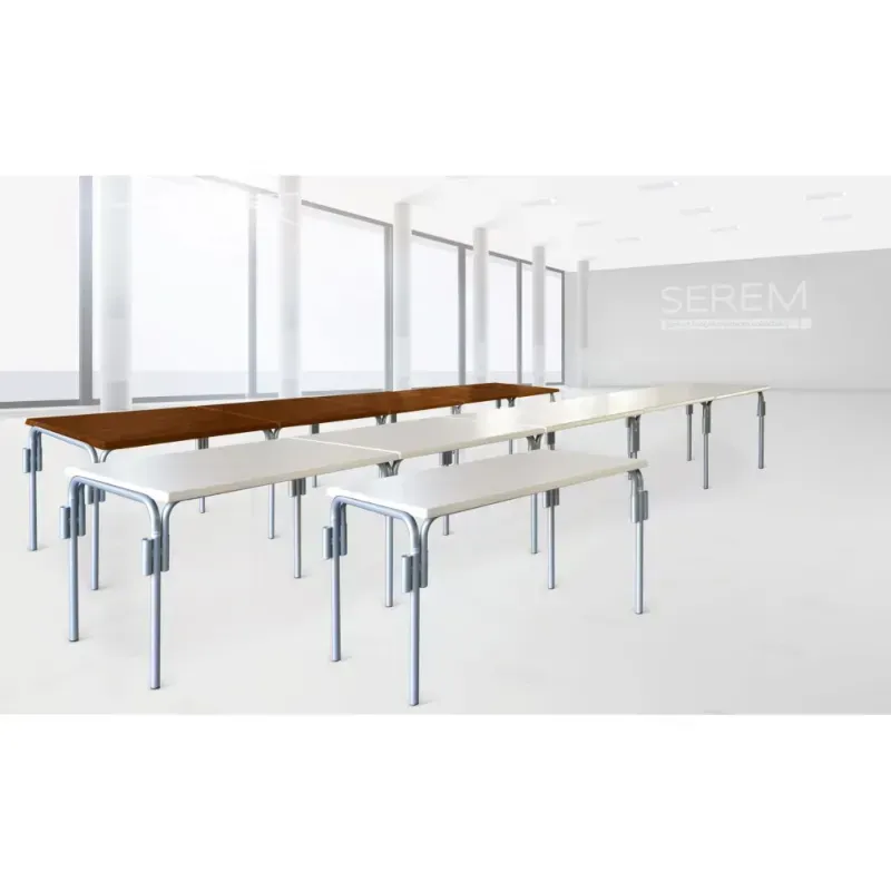 Table Mairietable rectangulaire - Démontable &amp; Allongeable