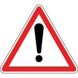 Panneau autres dangers - A14