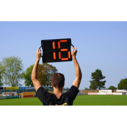 Panneau football pour changement de joueur